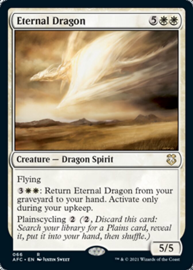 Eternal Dragon [Dungeons & Dragons: Adventures in the Forgotten Realms Commander] | Card Citadel