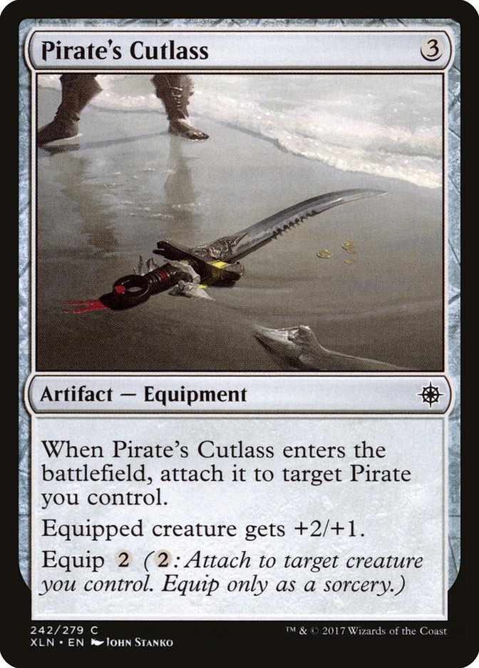 Pirate's Cutlass [Ixalan] | Card Citadel