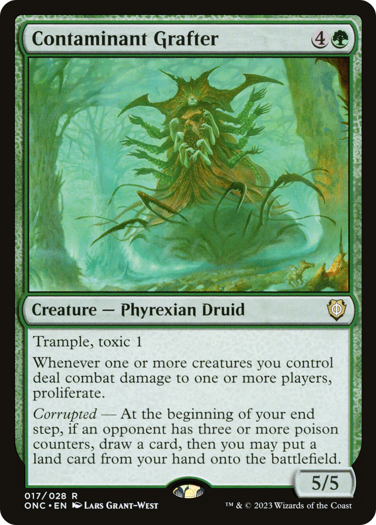 Contaminant Grafter [Phyrexia: All Will Be One Commander] | Card Citadel