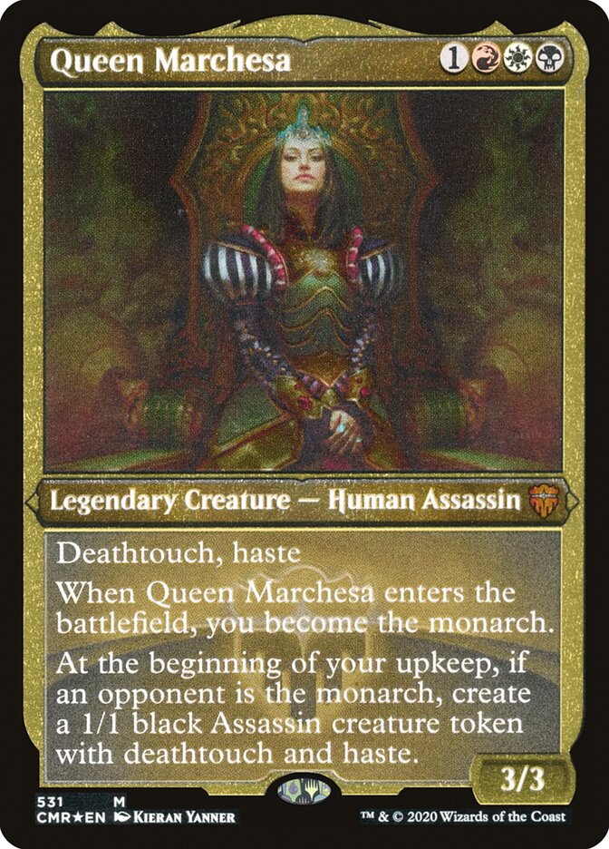 Queen Marchesa (Foil Etched) [Commander Legends] | Card Citadel