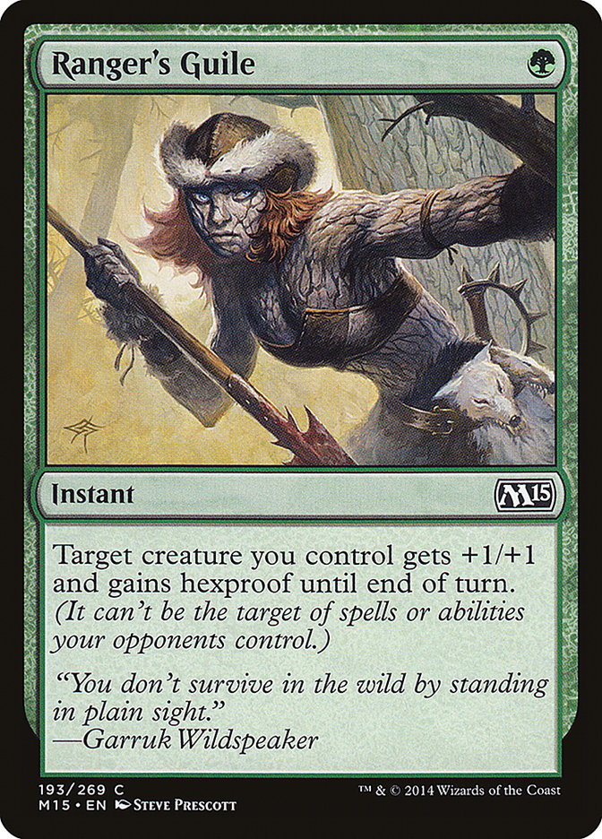 Ranger's Guile [Magic 2015] | Card Citadel