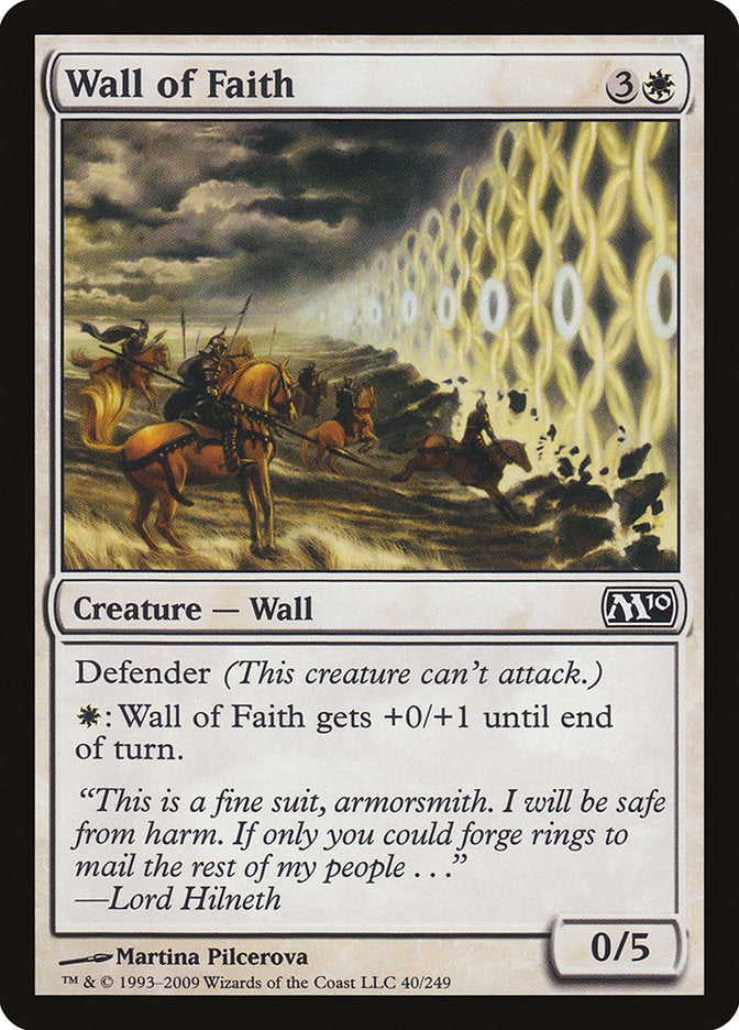 Wall of Faith [Magic 2010] | Card Citadel