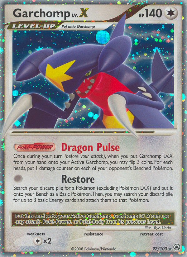 Garchomp LV.X (97/100) [Diamond & Pearl: Majestic Dawn] | Card Citadel