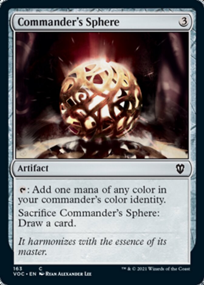 Commander's Sphere [Innistrad: Crimson Vow Commander] | Card Citadel