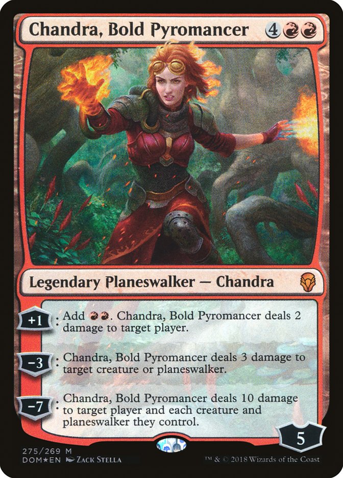 Chandra, Bold Pyromancer [Dominaria] | Card Citadel