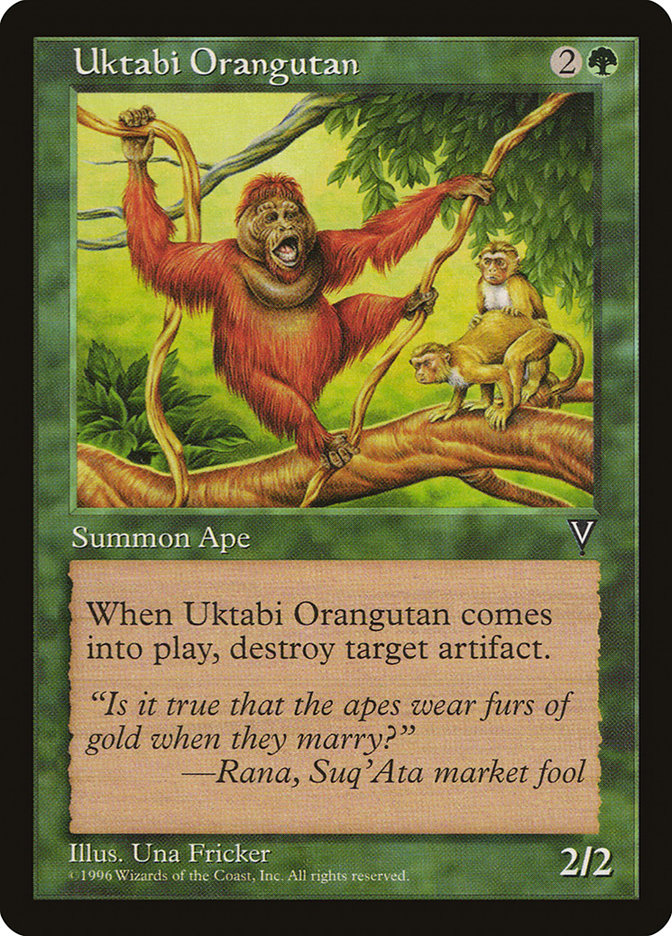 Uktabi Orangutan [Visions] | Card Citadel