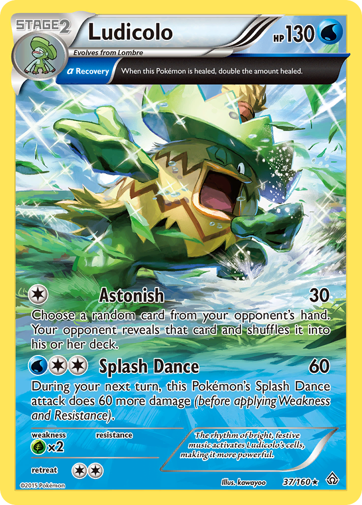 Ludicolo (37/160) [XY: Primal Clash] | Card Citadel