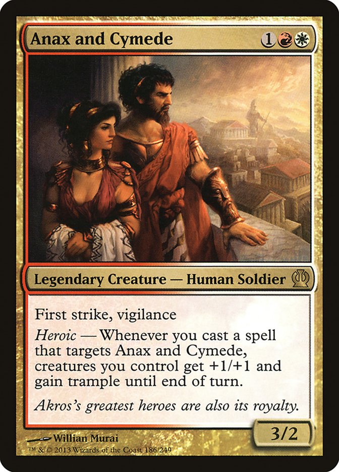 Anax and Cymede [Theros] | Card Citadel