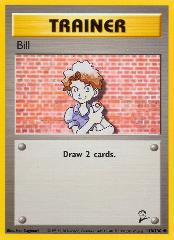 Bill (118/130) [Base Set 2] | Card Citadel
