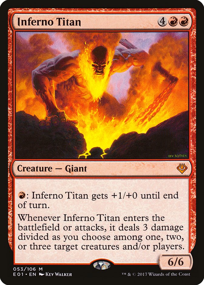 Inferno Titan [Archenemy: Nicol Bolas] | Card Citadel