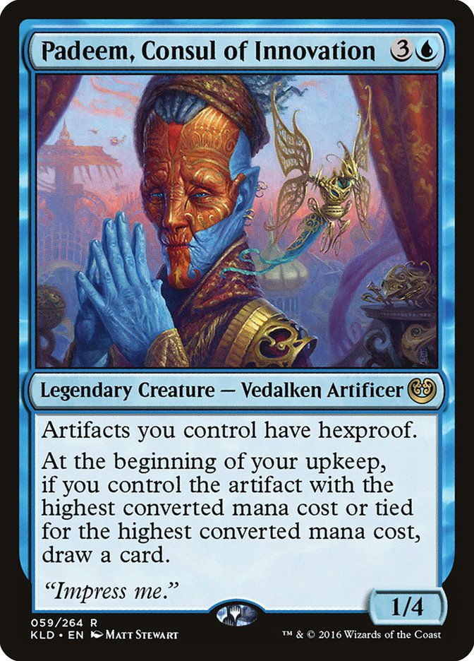 Padeem, Consul of Innovation [Kaladesh] | Card Citadel