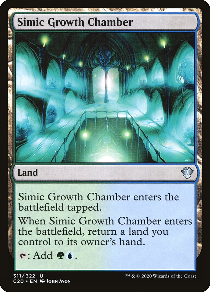 Simic Growth Chamber [Commander 2020] | Card Citadel