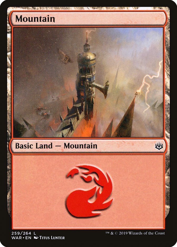 Mountain [War of the Spark] | Card Citadel