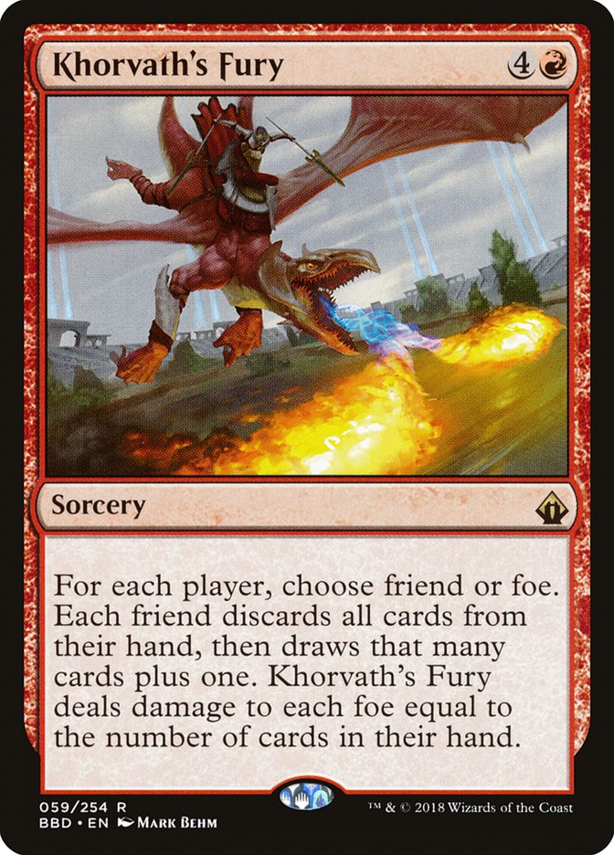 Khorvath's Fury [Battlebond] | Card Citadel