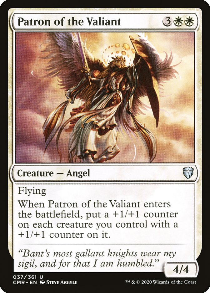 Patron of the Valiant [Commander Legends] | Card Citadel