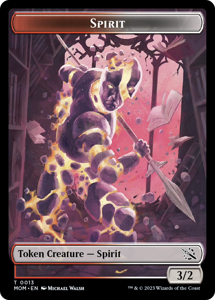 Spirit Token (13) [March of the Machine Tokens] | Card Citadel