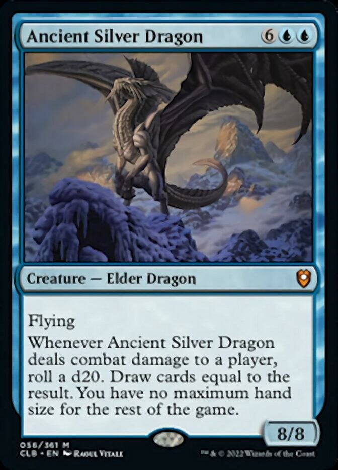Ancient Silver Dragon [Commander Legends: Battle for Baldur's Gate] | Card Citadel