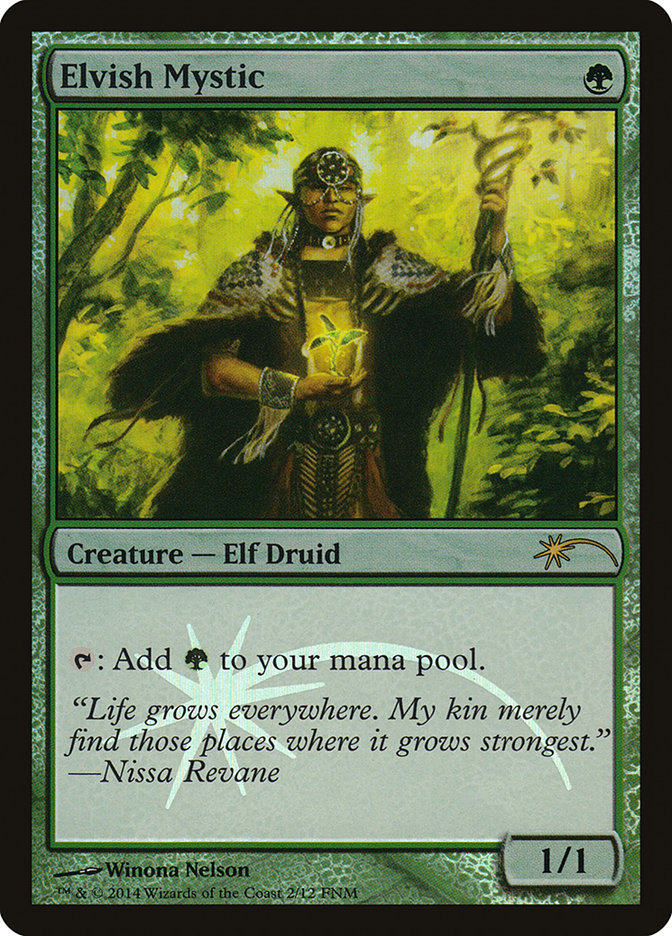 Elvish Mystic [Friday Night Magic 2014] | Card Citadel