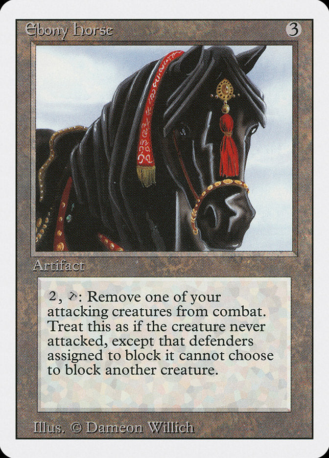 Ebony Horse [Revised Edition] | Card Citadel