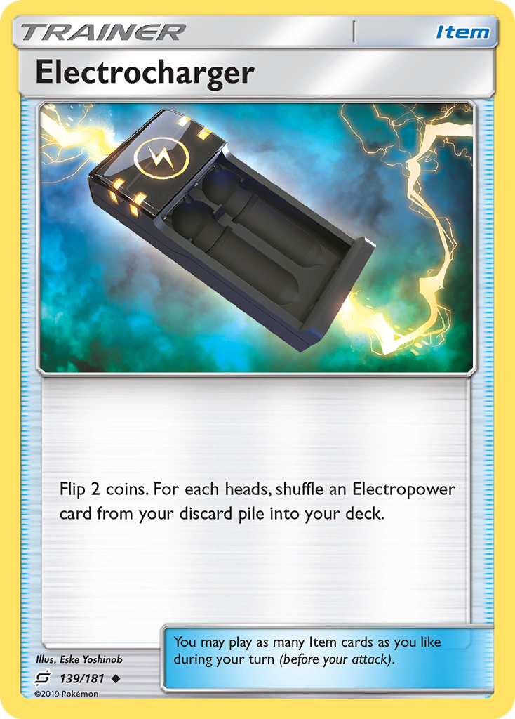 Electrocharger (139/181) [Sun & Moon: Team Up] | Card Citadel