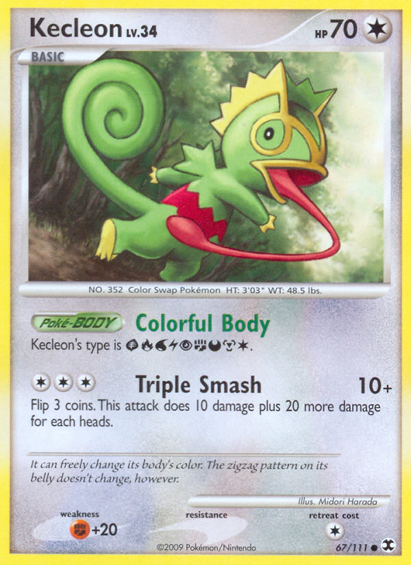 Kecleon (67/111) [Platinum: Rising Rivals] | Card Citadel