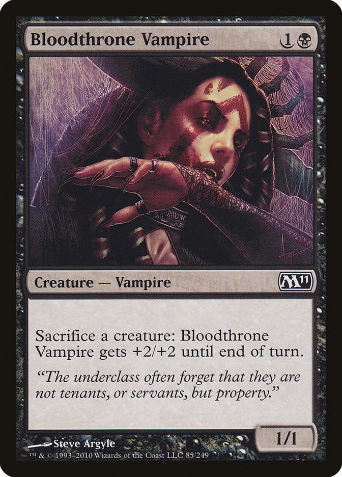 Bloodthrone Vampire [Magic 2011] | Card Citadel