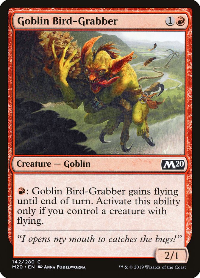 Goblin Bird-Grabber [Core Set 2020] | Card Citadel
