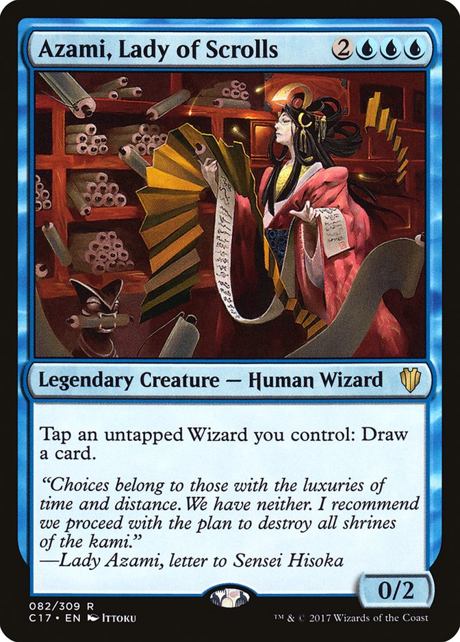 Azami, Lady of Scrolls [Commander 2017] | Card Citadel
