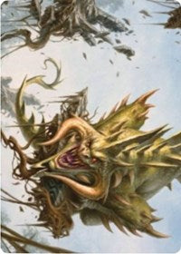 Canopy Baloth Art Card [Zendikar Rising Art Series] | Card Citadel