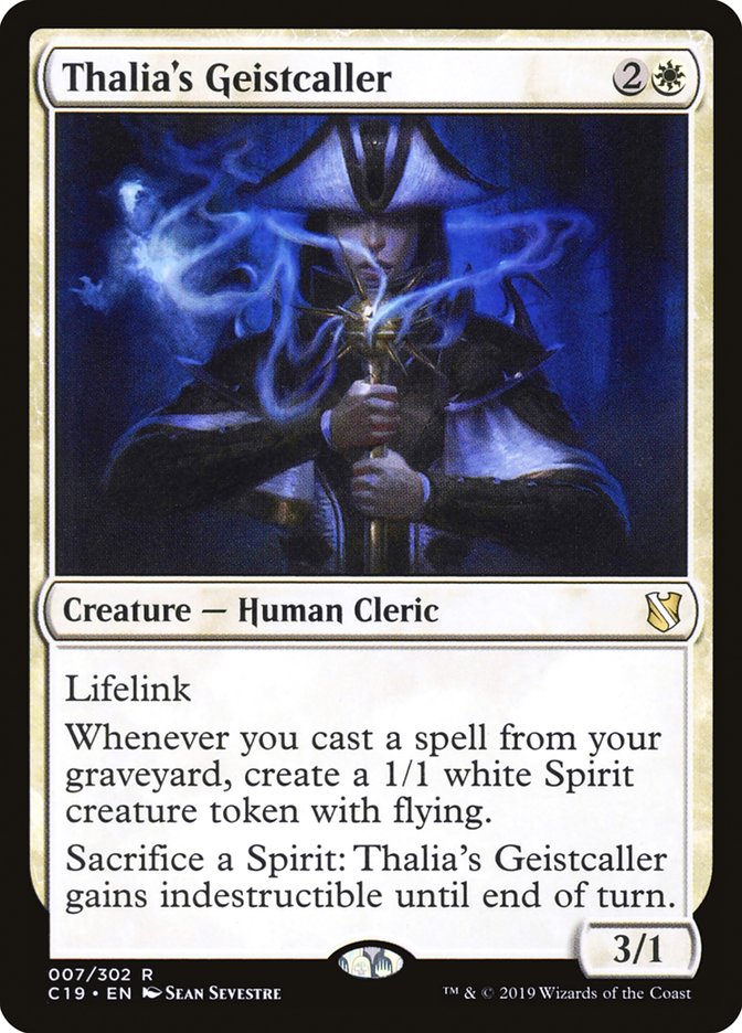 Thalia's Geistcaller [Commander 2019] | Card Citadel