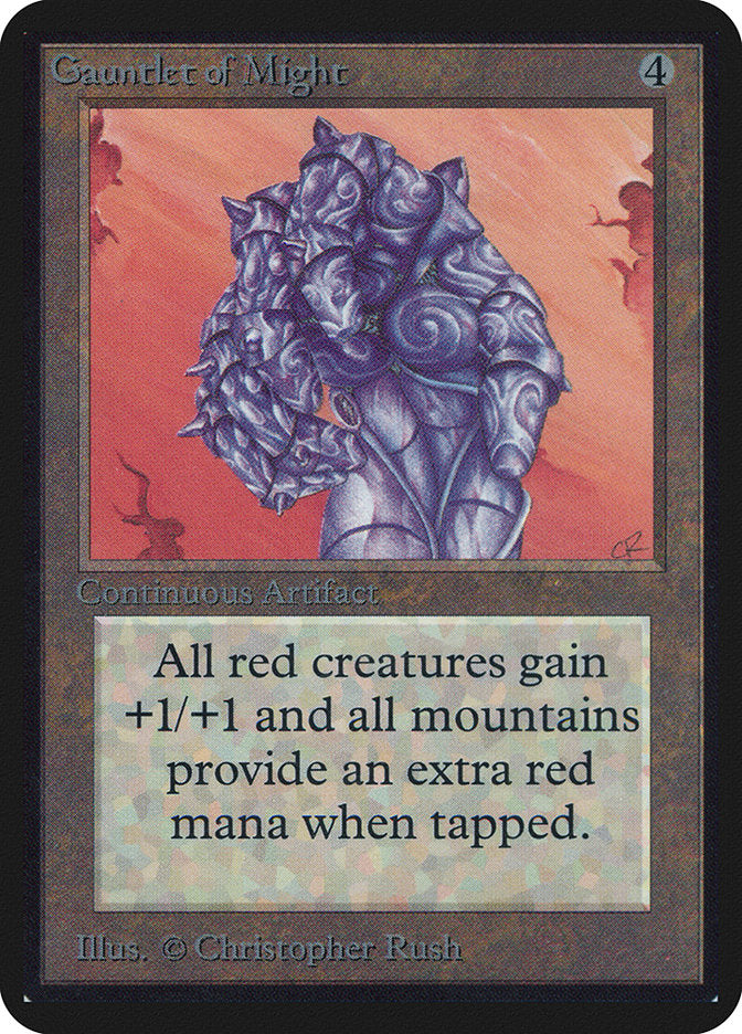 Gauntlet of Might [Limited Edition Alpha] | Card Citadel