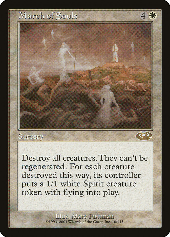 March of Souls [Planeshift] | Card Citadel