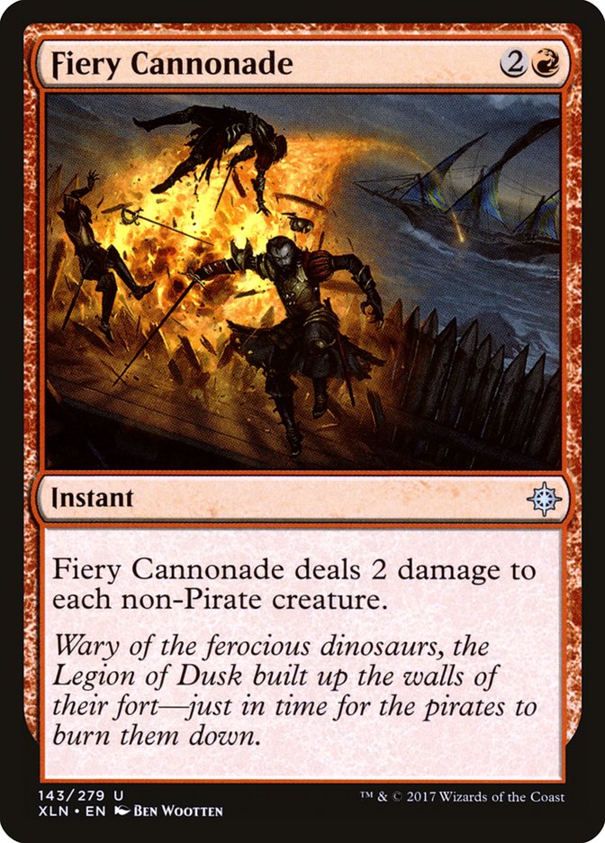 Fiery Cannonade [Ixalan] | Card Citadel