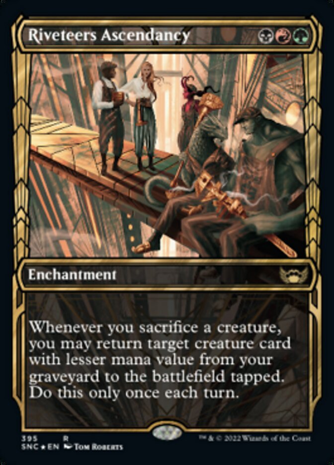 Riveteers Ascendancy (Showcase Golden Age Gilded Foil) [Streets of New Capenna] | Card Citadel