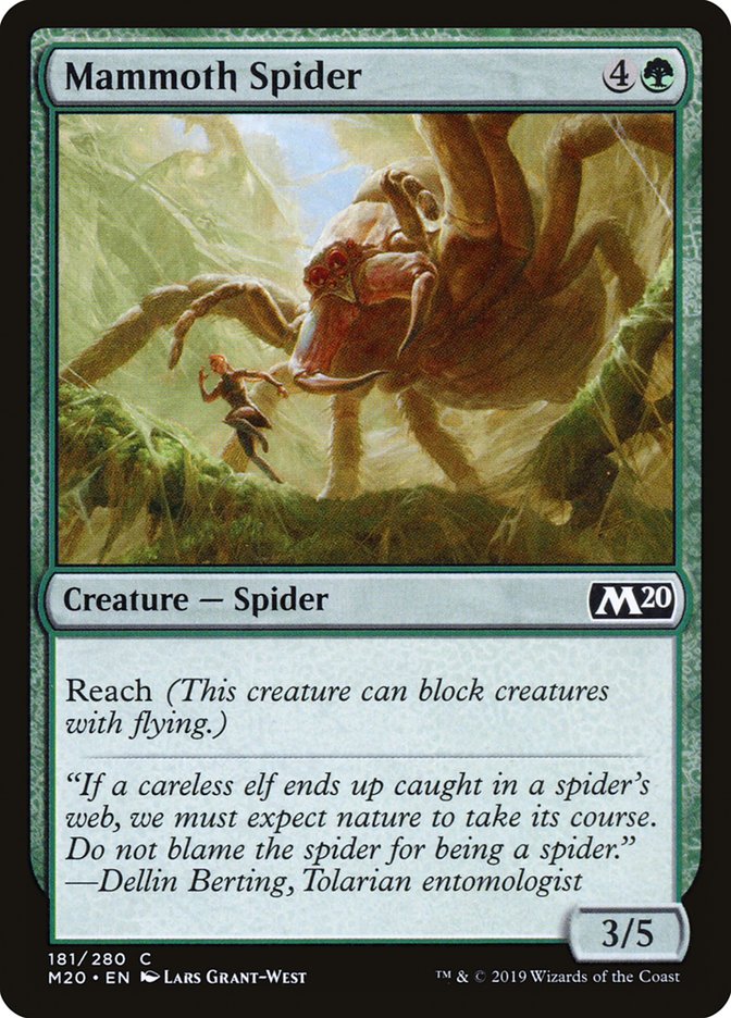 Mammoth Spider [Core Set 2020] | Card Citadel