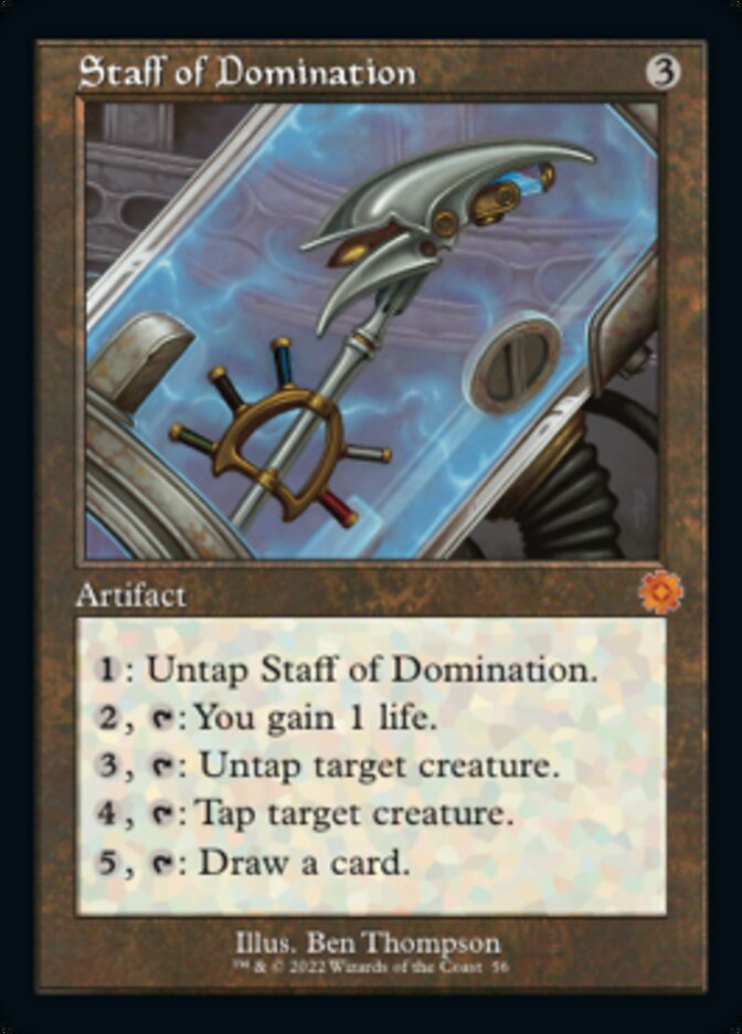 Staff of Domination (Retro) [The Brothers' War Retro Artifacts] | Card Citadel