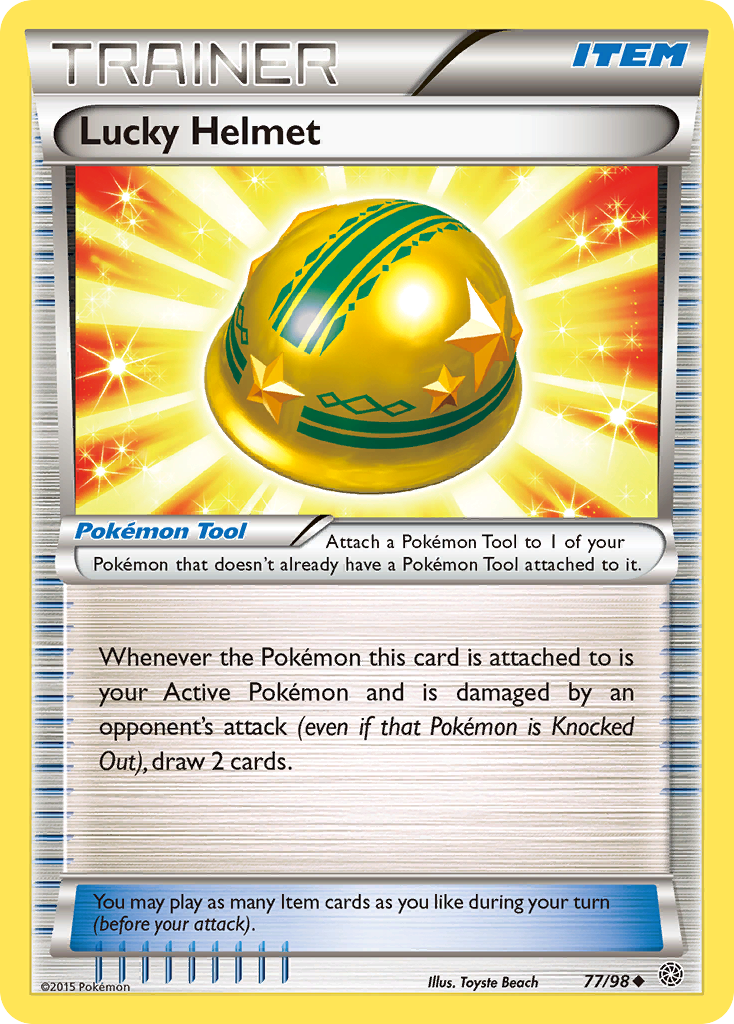 Lucky Helmet (77/98) [XY: Ancient Origins] | Card Citadel