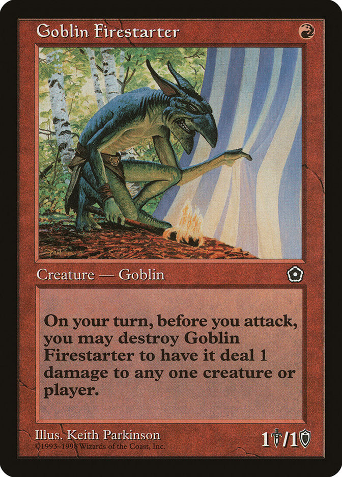 Goblin Firestarter [Portal Second Age] | Card Citadel
