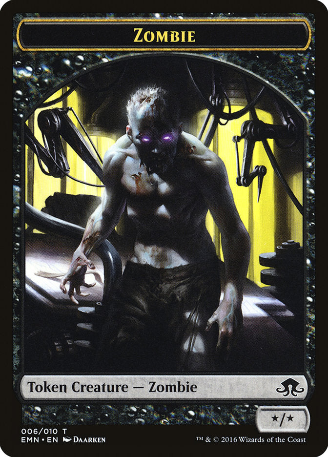 Zombie (006/010) [Eldritch Moon Tokens] | Card Citadel