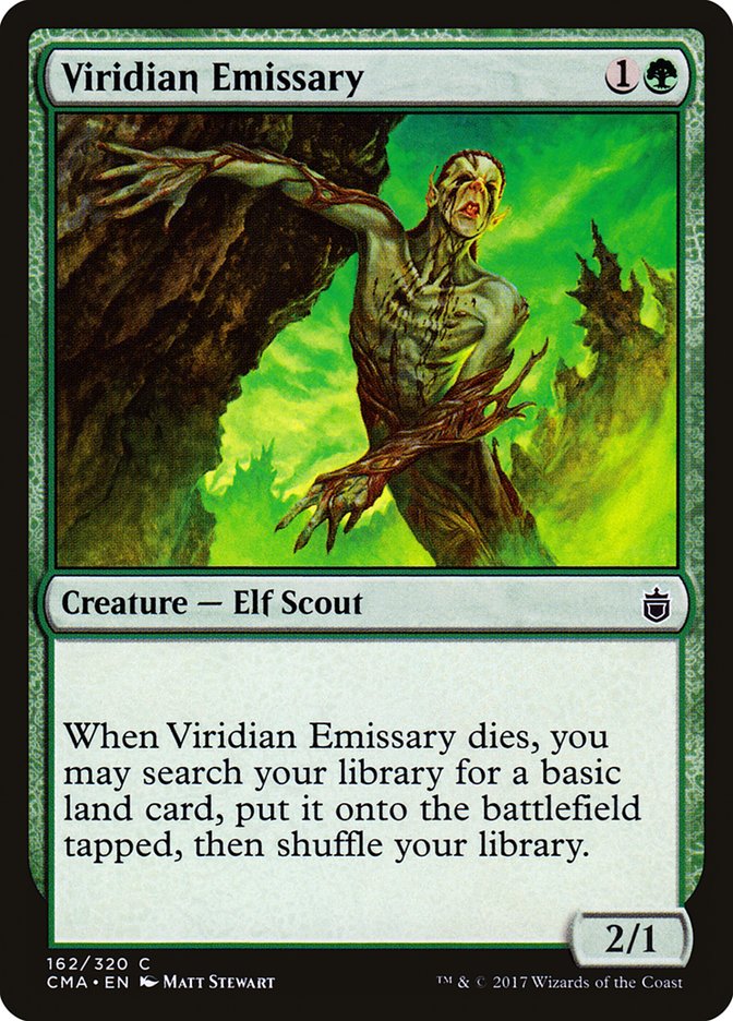 Viridian Emissary [Commander Anthology] | Card Citadel