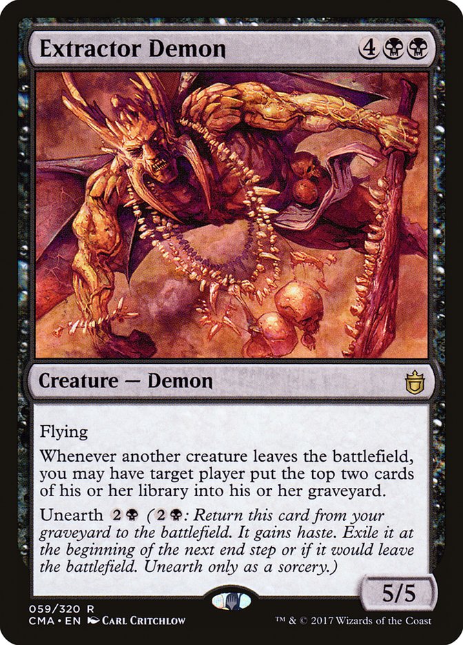 Extractor Demon [Commander Anthology] | Card Citadel