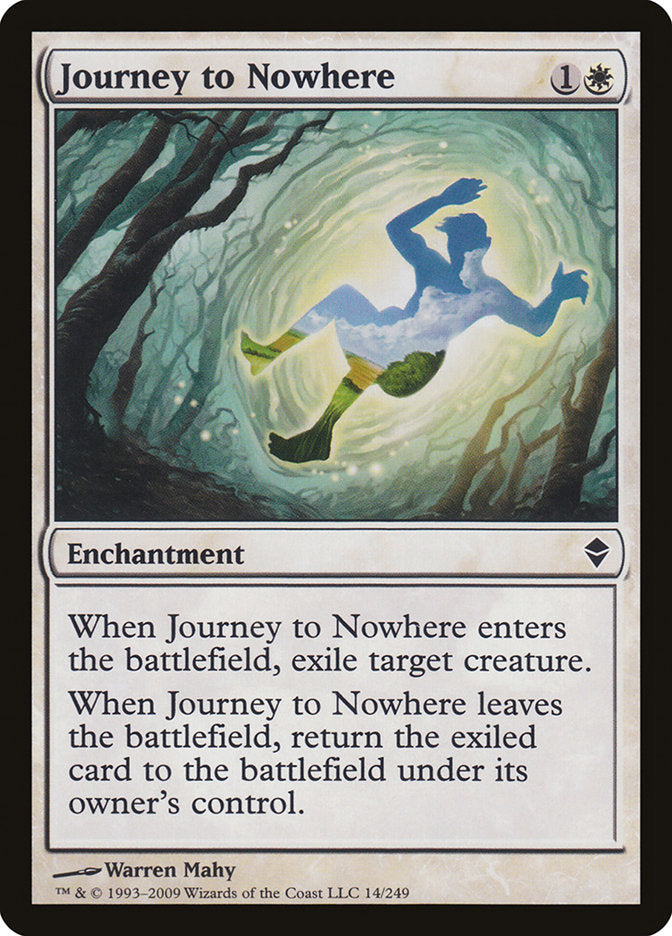 Journey to Nowhere [Zendikar] | Card Citadel