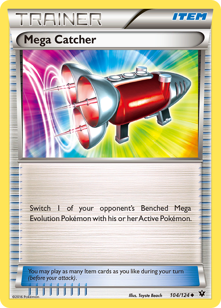 Mega Catcher (104/124) [XY: Fates Collide] | Card Citadel