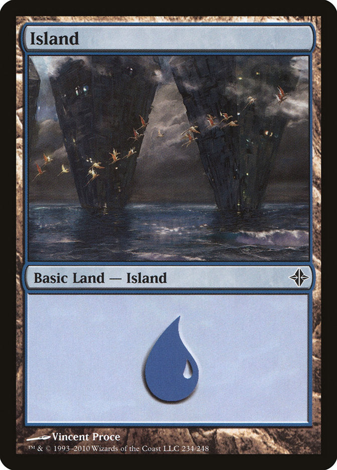 Island [Rise of the Eldrazi] | Card Citadel