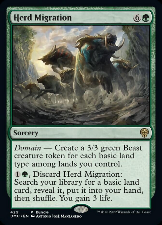 Herd Migration (Bundle) [Dominaria United] | Card Citadel