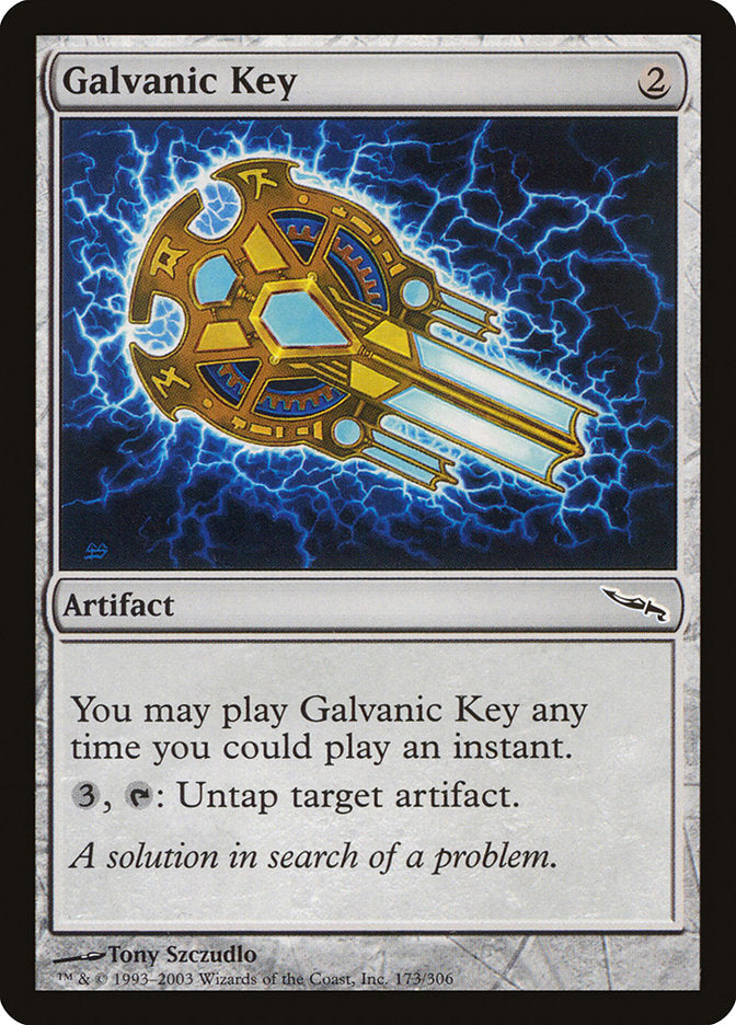 Galvanic Key [Mirrodin] | Card Citadel