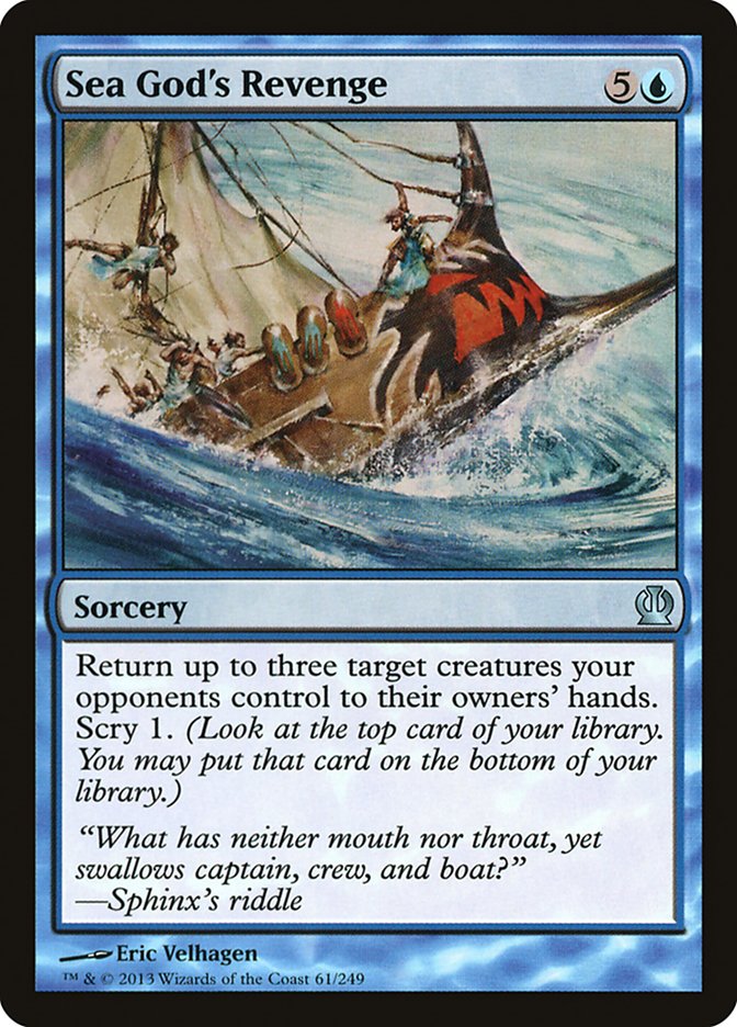 Sea God's Revenge [Theros] | Card Citadel