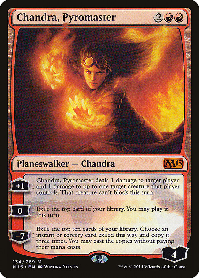 Chandra, Pyromaster [Magic 2015] | Card Citadel