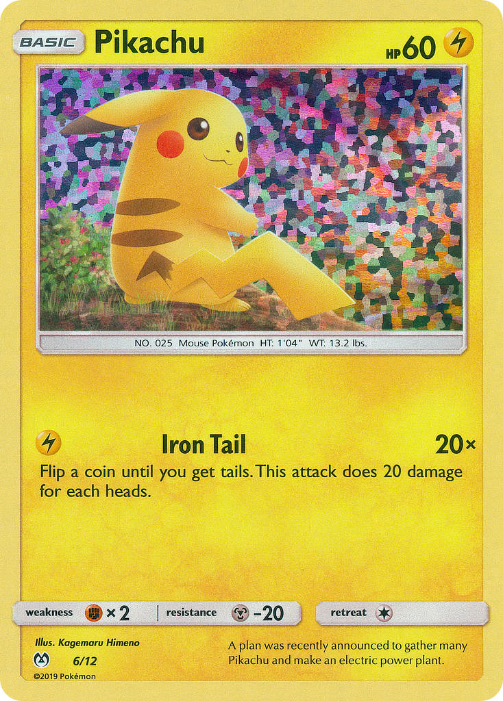 Pikachu (6/12) [McDonald's Promos: 2019 Collection] | Card Citadel