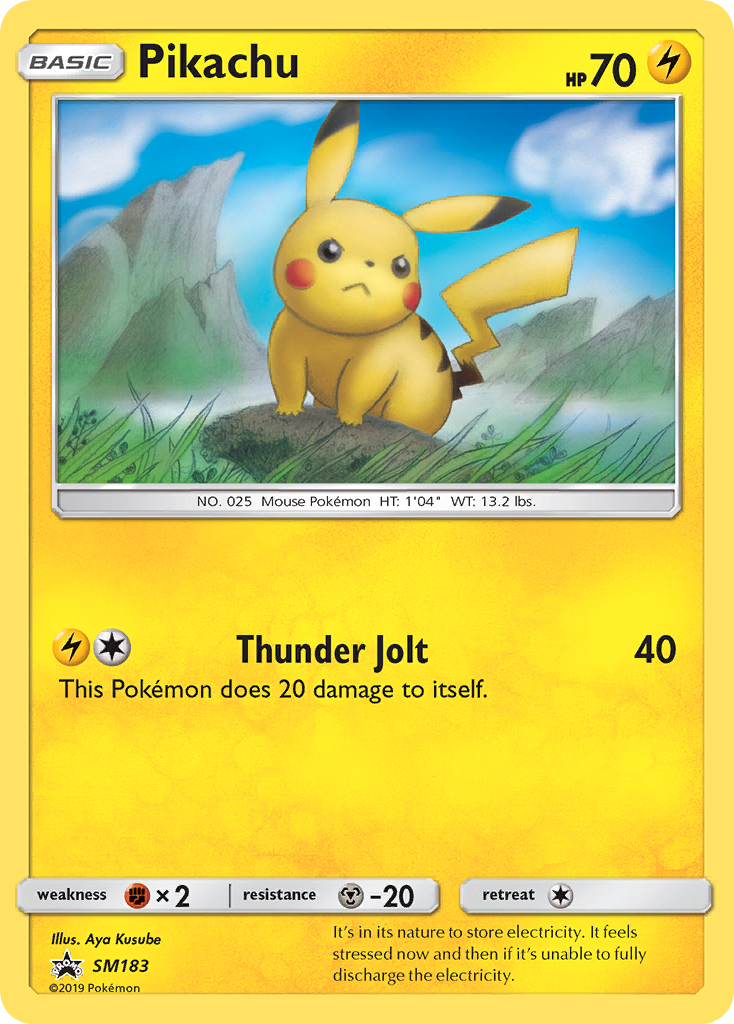 Pikachu (SM183) [Sun & Moon: Black Star Promos] | Card Citadel